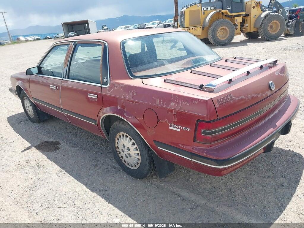 1G4AL54N5M6437604 1991 BUICK CENTURY photo no. 3