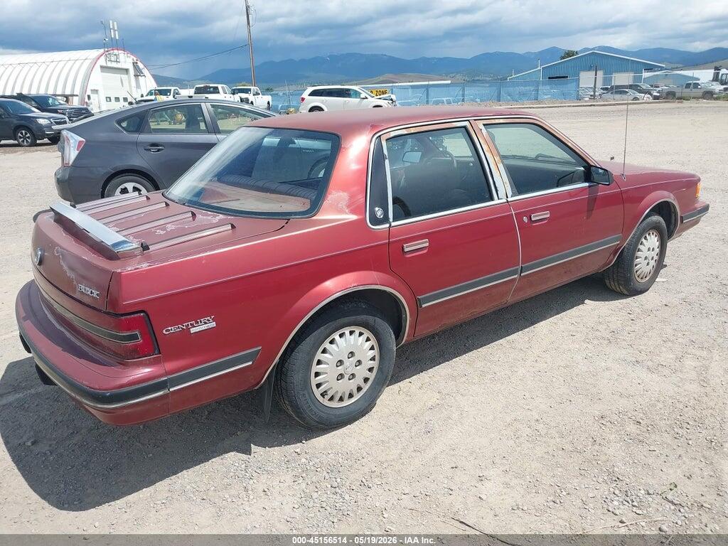 1G4AL54N5M6437604 1991 BUICK CENTURY photo no. 4
