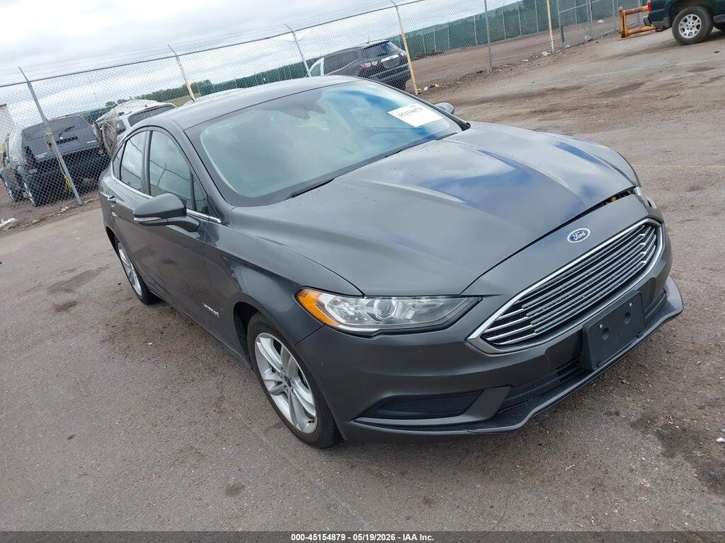 3FA6P0LU9JR220975 2018 FORD FUSION HYBRID photo no. 1