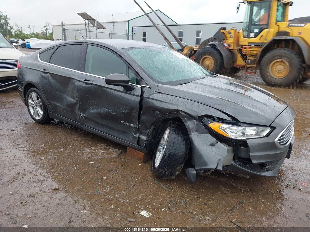 3FA6P0UU6JR101246 2018 FORD FUSION HYBRID photo no. 1