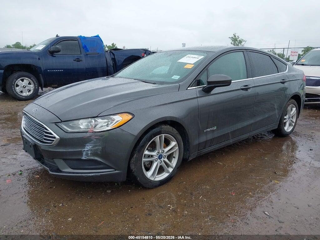 3FA6P0UU6JR101246 2018 FORD FUSION HYBRID photo no. 2