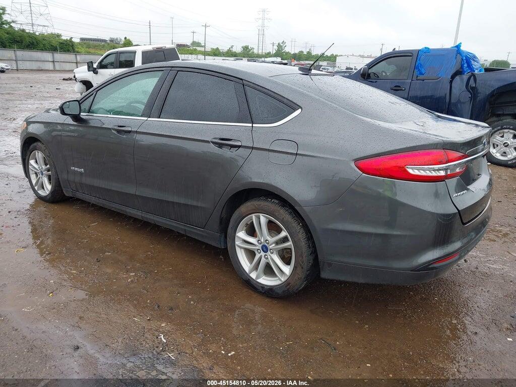 3FA6P0UU6JR101246 2018 FORD FUSION HYBRID photo no. 3