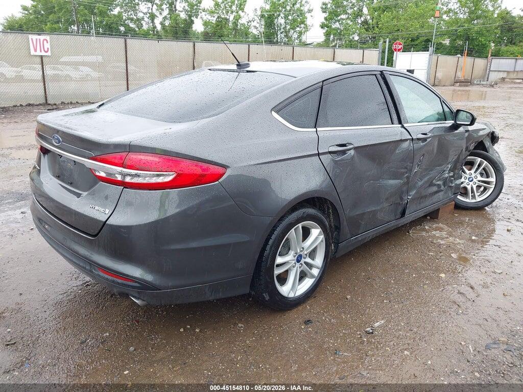 3FA6P0UU6JR101246 2018 FORD FUSION HYBRID photo no. 4