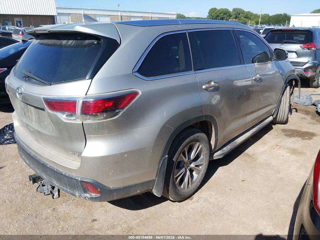 5TDKKRFH6FS096839 2015 TOYOTA HIGHLANDER photo no. 4
