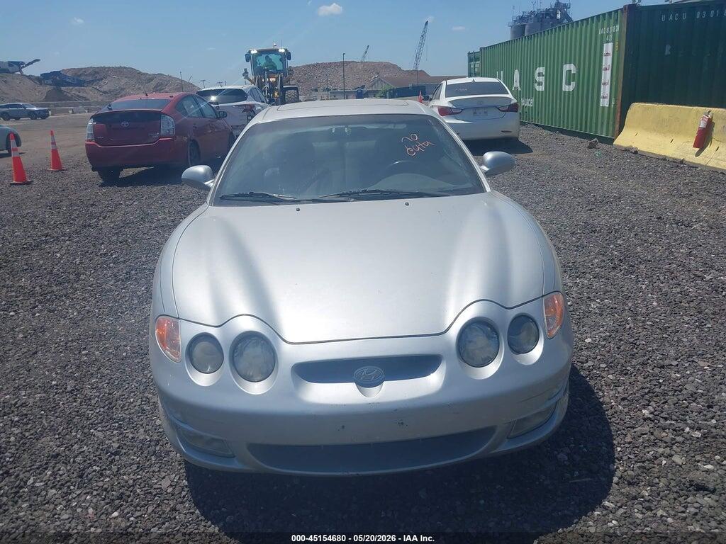 KMHJG35F81U252602 2001 HYUNDAI TIBURON photo no. 12