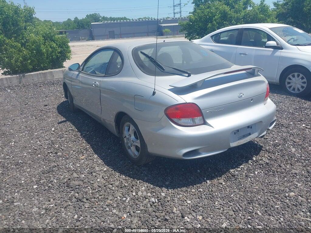 KMHJG35F81U252602 2001 HYUNDAI TIBURON photo no. 3