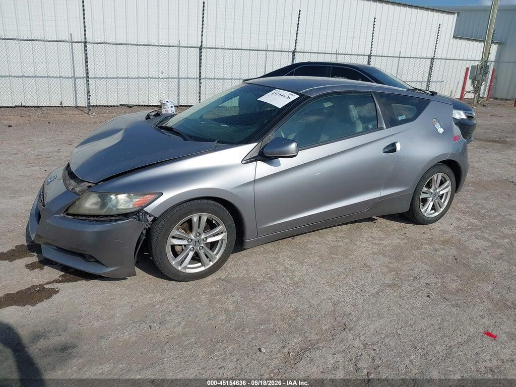 JHMZF1D63BS001613 2011 HONDA CR-Z photo no. 2