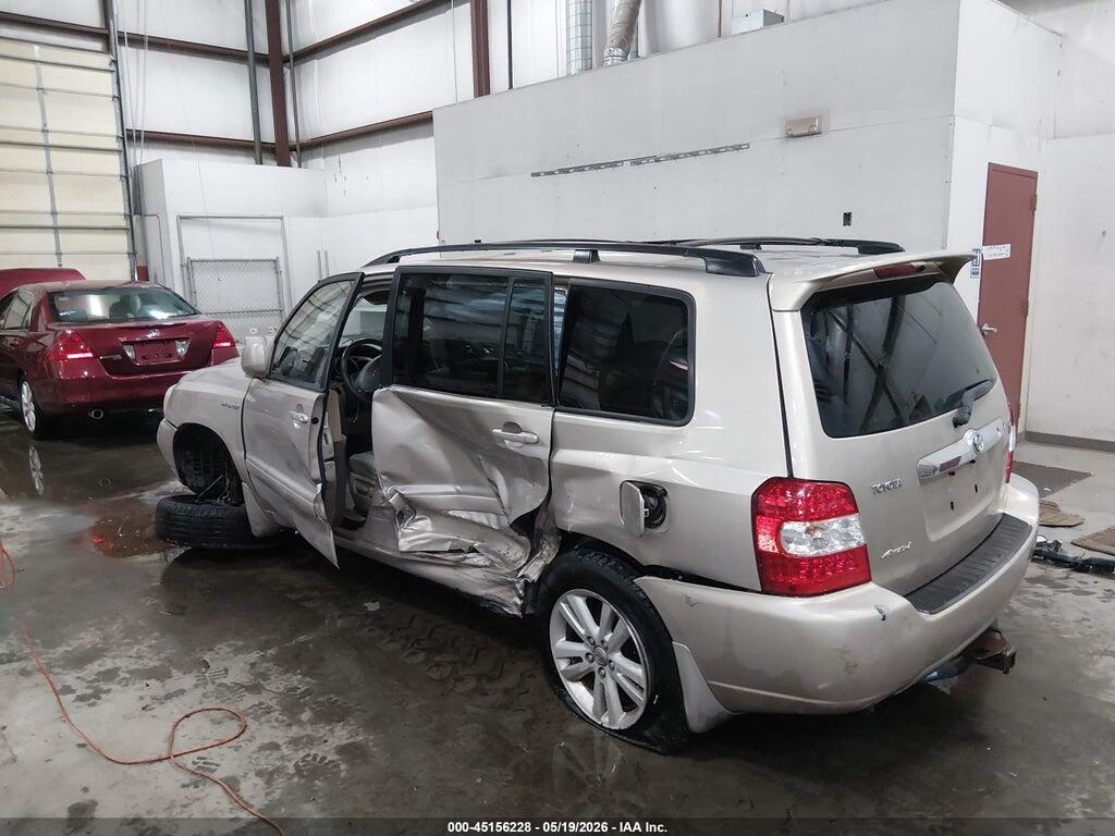 JTEEW21A360032226 2006 TOYOTA HIGHLANDER HYBRID photo no. 3