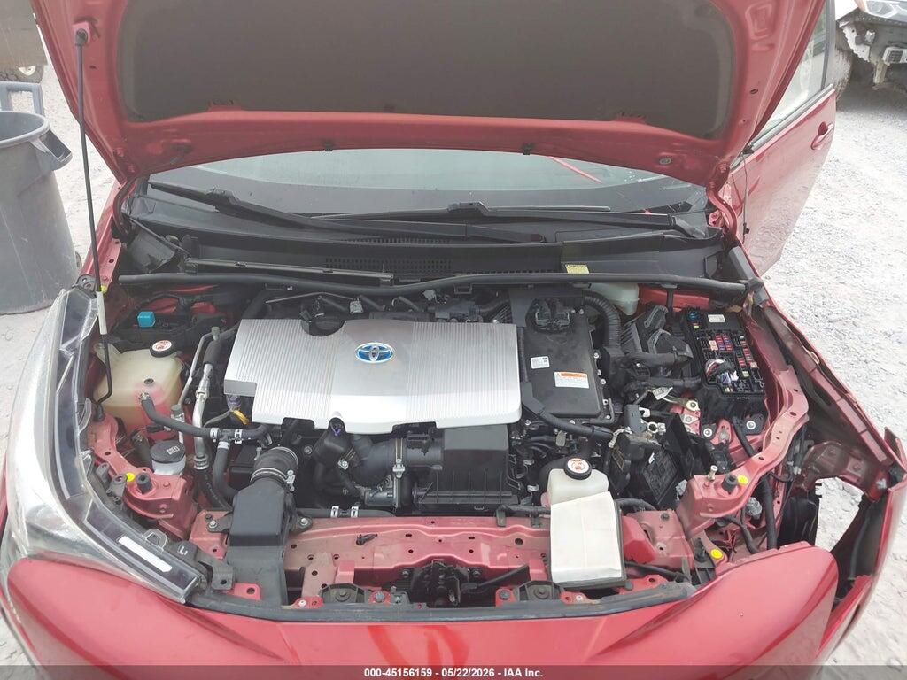 JTDKARFU0J3062180 2018 TOYOTA PRIUS photo no. 10