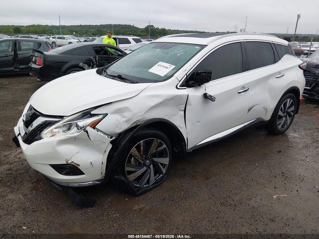 5N1AZ2MG7FN211622 2015 NISSAN MURANO photo no. 2