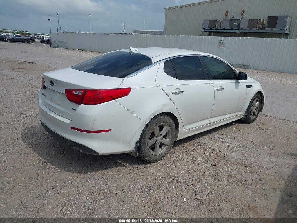 KNAGM4A7XF5611443 2015 KIA OPTIMA photo no. 4
