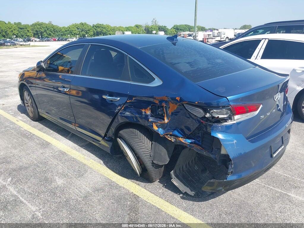 5NPE34AFXKH786435 2019 HYUNDAI SONATA photo no. 3