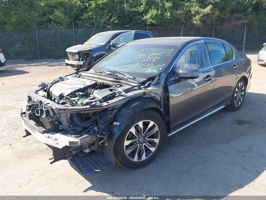 JH4KC1F53JC000520 2018 ACURA RLX photo no. 2