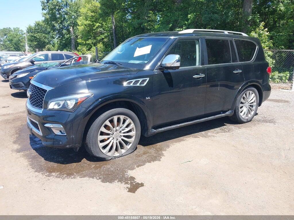 JN8AZ2NE0F9085845 2015 INFINITI QX80 photo no. 2