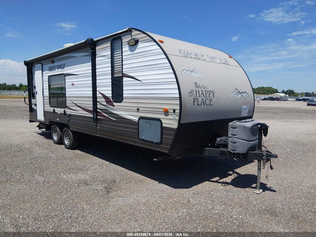 4X4TCKA23GK030196 2016 FOREST RIVER GREY WOLF TRAVEL TRAILER photo no. 1