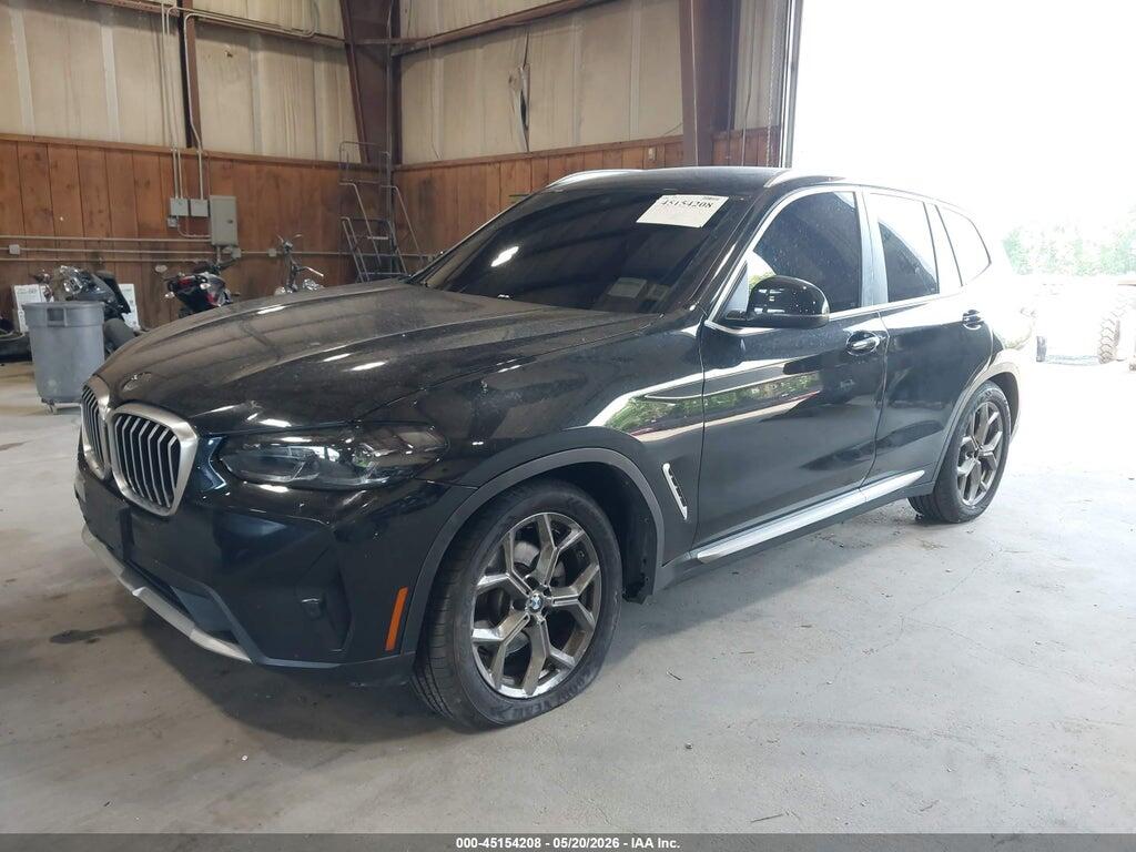 5UX53DP04N9K77102 2022 BMW X3 photo no. 2