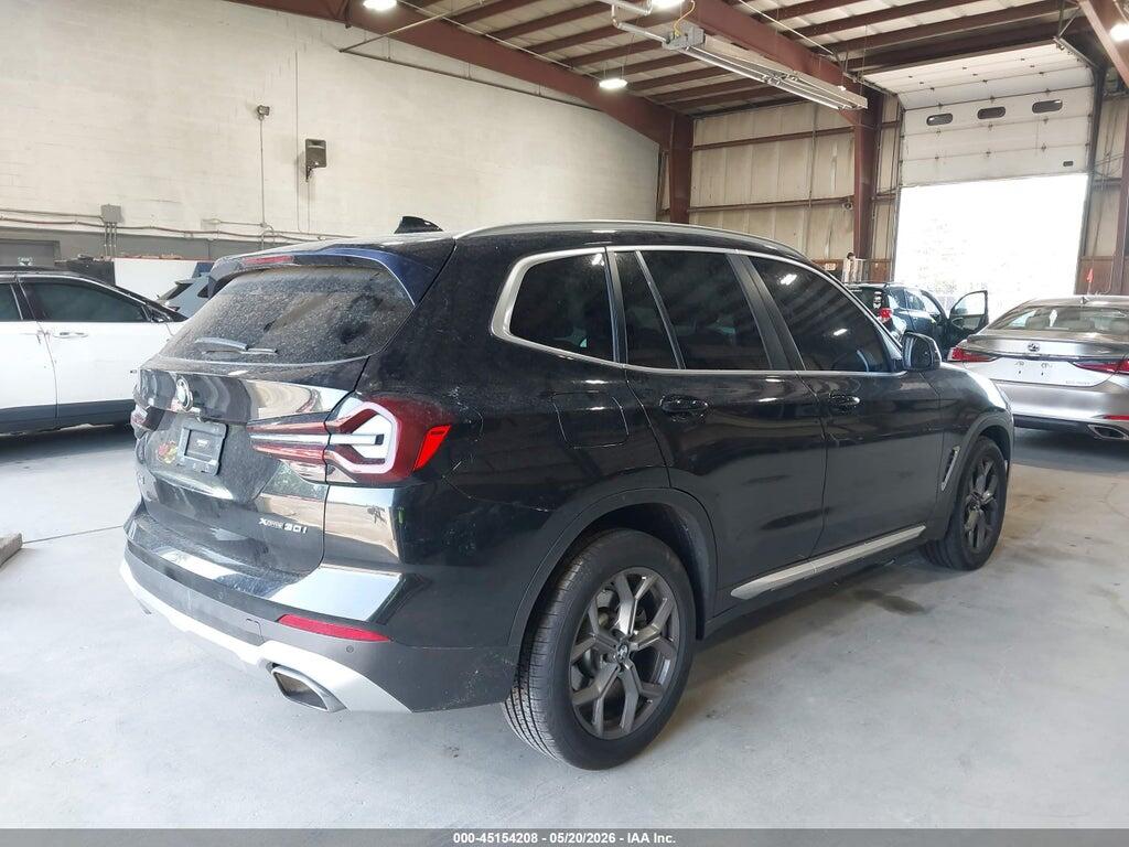 5UX53DP04N9K77102 2022 BMW X3 photo no. 4