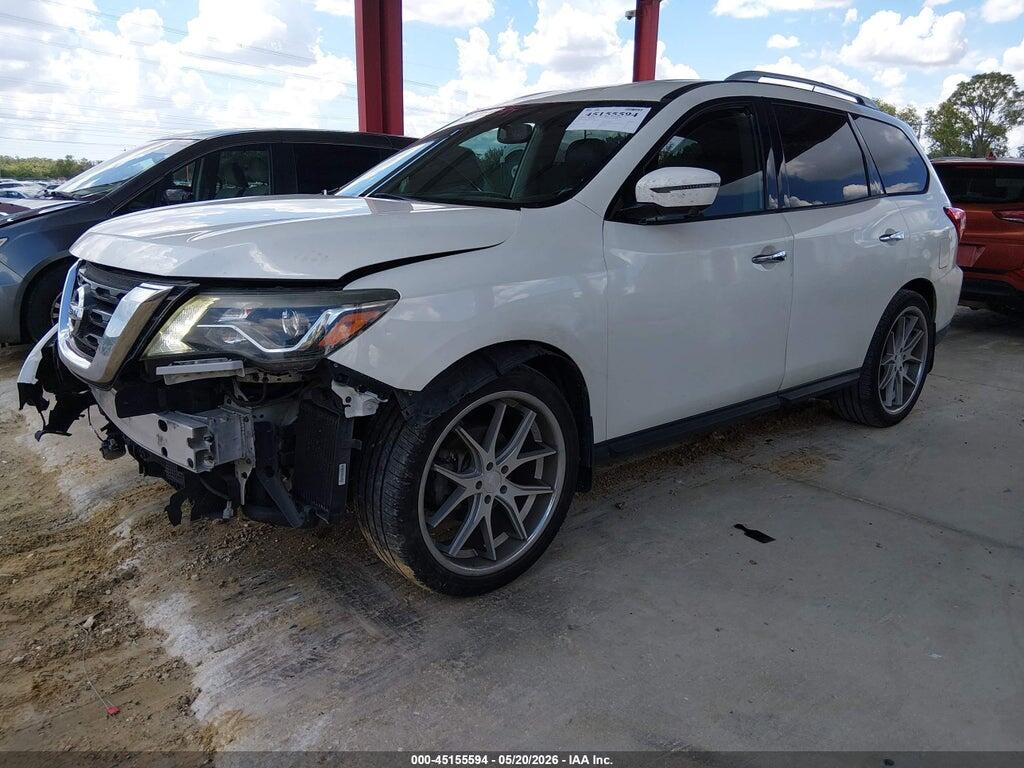 5N1DR2MN1JC625849 2018 NISSAN PATHFINDER photo no. 2
