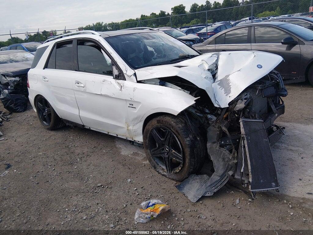 4JGDA7EB4EA347037 2014 MERCEDES-BENZ ML 63 AMG photo no. 1