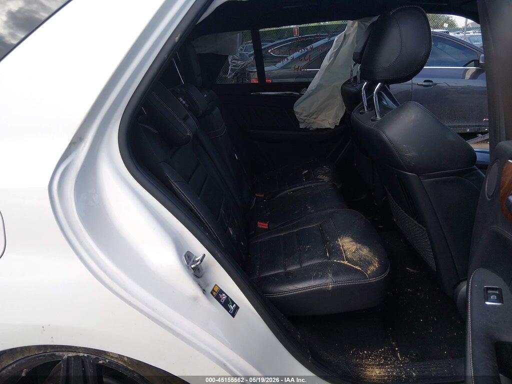 4JGDA7EB4EA347037 2014 MERCEDES-BENZ ML 63 AMG photo no. 8