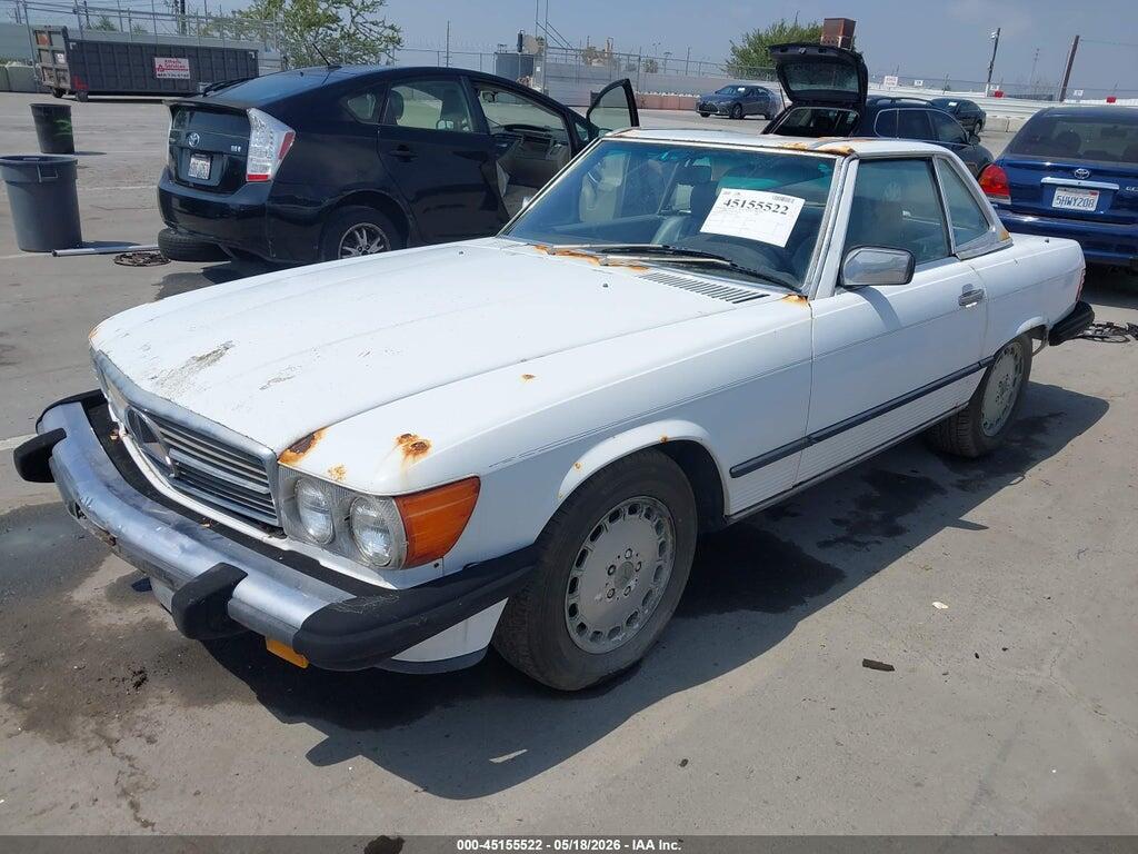 WDBBA48D5HA072014 1987 MERCEDES-BENZ 560 photo no. 2