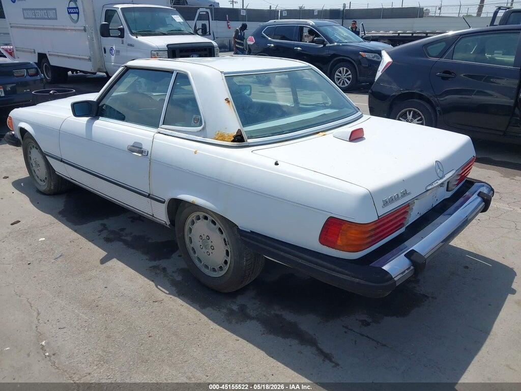 WDBBA48D5HA072014 1987 MERCEDES-BENZ 560 photo no. 3