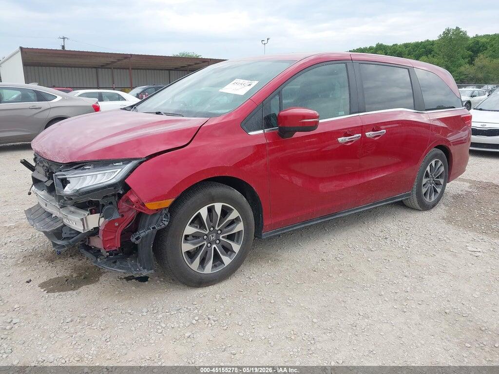 5FNRL6H60PB019850 2023 HONDA ODYSSEY photo no. 2