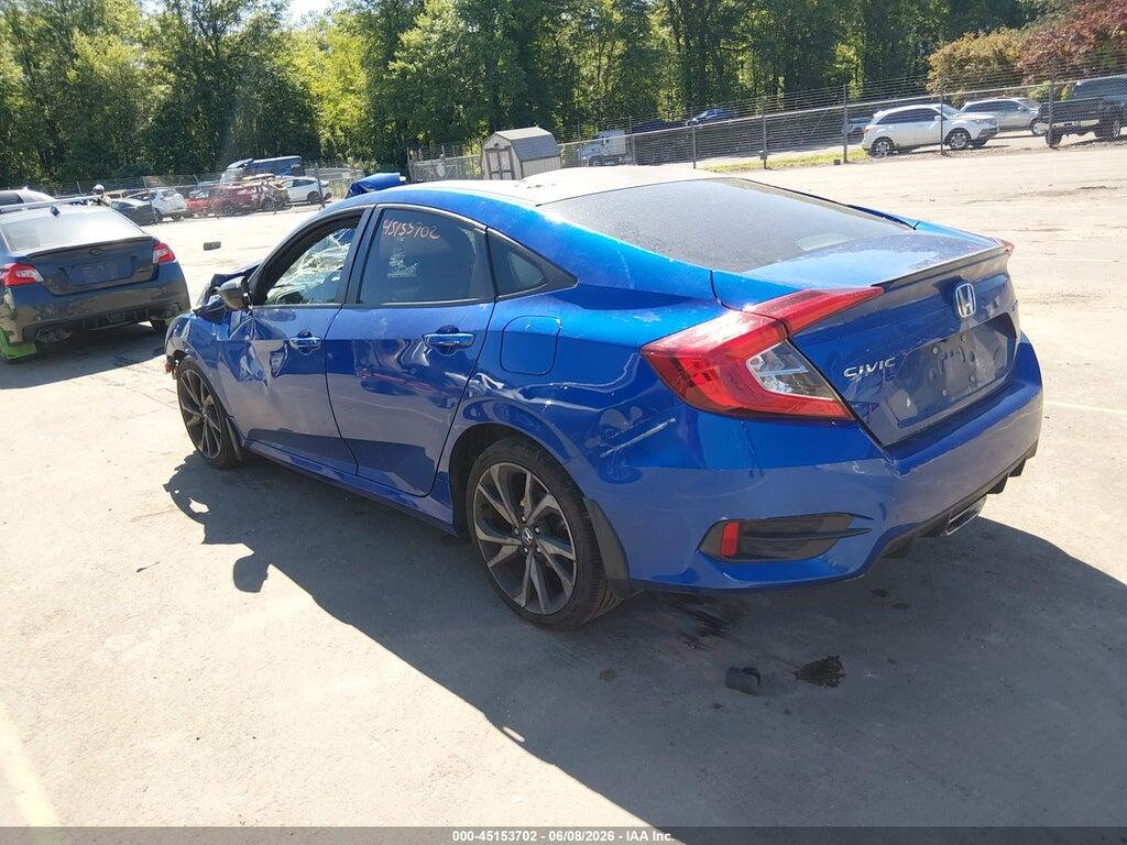 2HGFC2F8XMH543384 2021 HONDA CIVIC photo no. 3