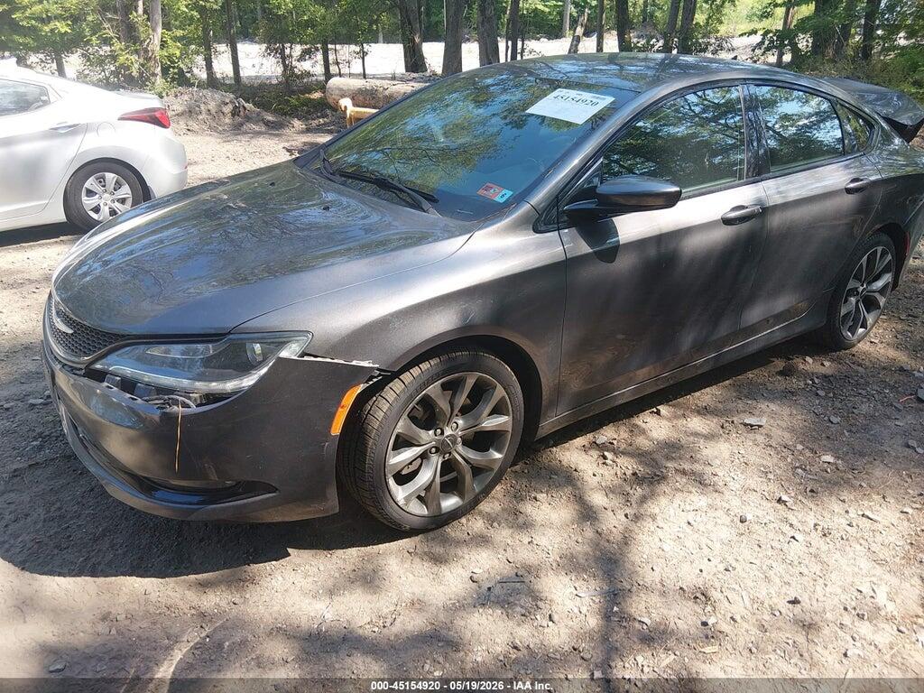 1C3CCCDG3FN500487 2015 CHRYSLER 200 photo no. 2