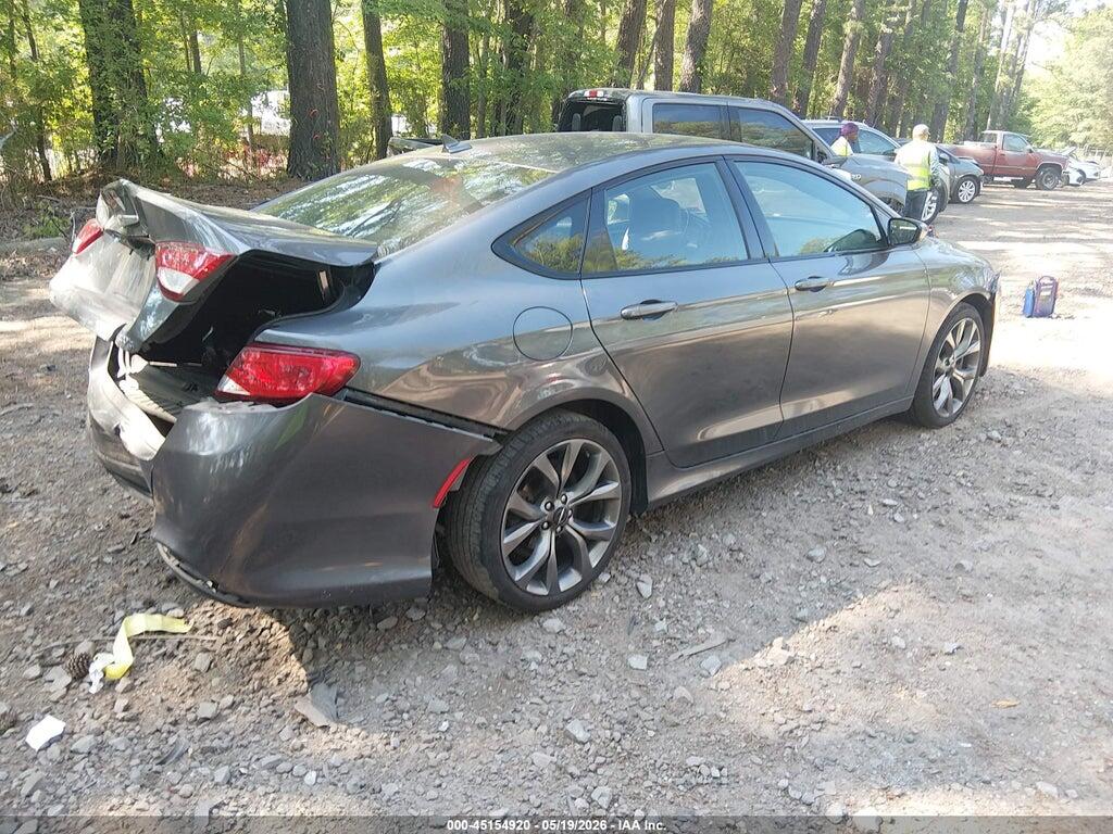 1C3CCCDG3FN500487 2015 CHRYSLER 200 photo no. 4