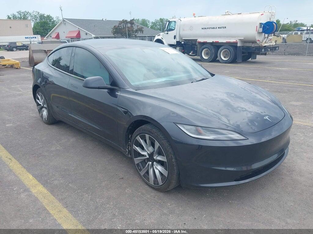5YJ3E1EB5SF914733 2025 TESLA MODEL 3 photo no. 1