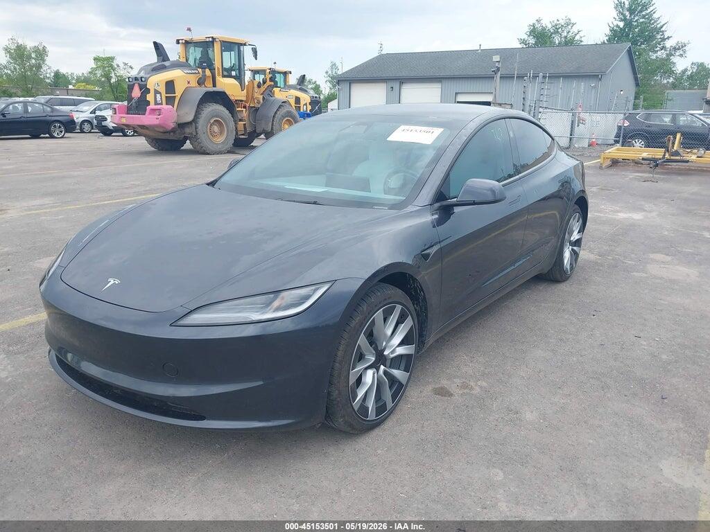 5YJ3E1EB5SF914733 2025 TESLA MODEL 3 photo no. 2