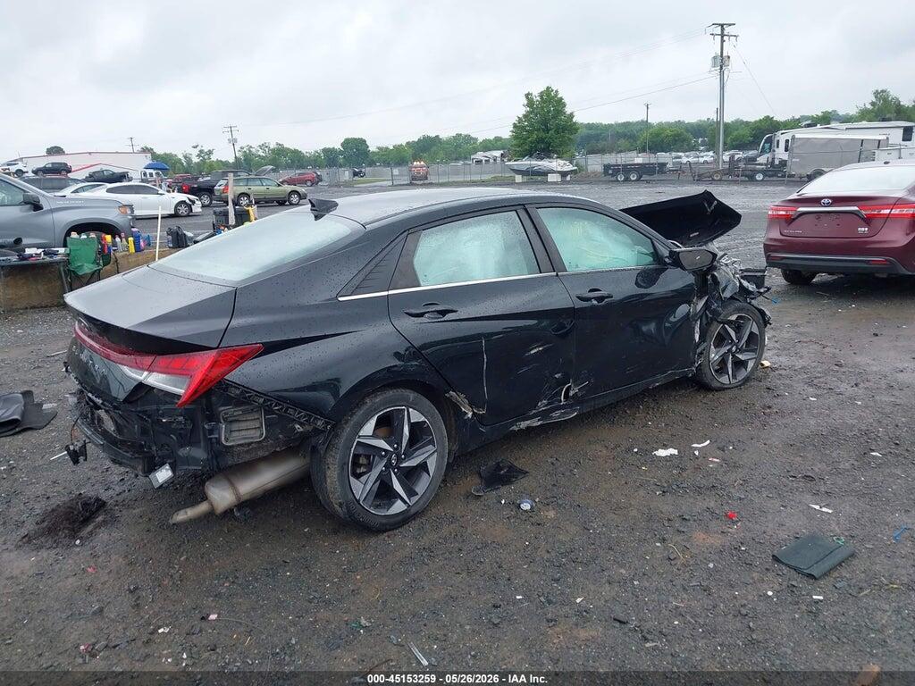 5NPLN4AG6MH018898 2021 HYUNDAI ELANTRA photo no. 4