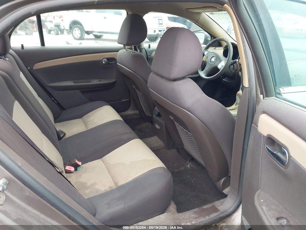 1G1ZA5EU9CF287989 2012 CHEVROLET MALIBU photo no. 8