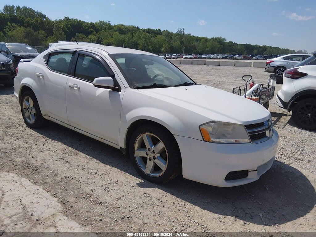 1C3CDZCB6CN312273 2012 DODGE AVENGER photo no. 1