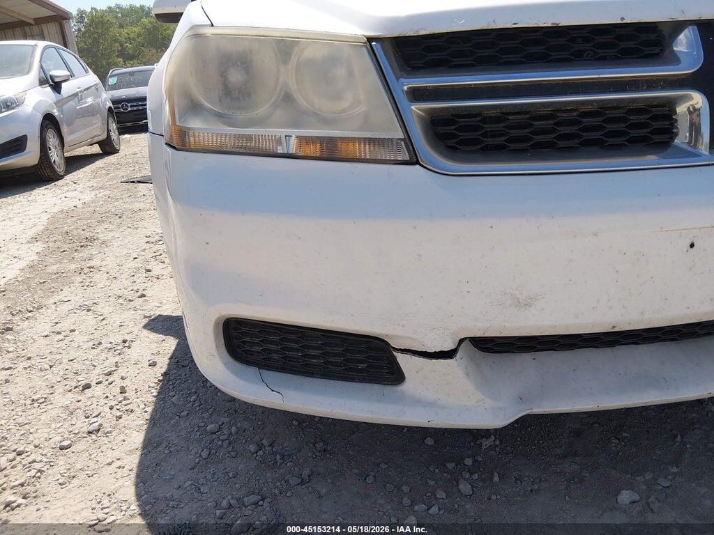 1C3CDZCB6CN312273 2012 DODGE AVENGER photo no. 12