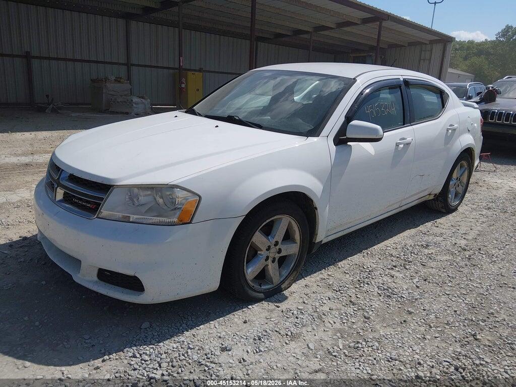 1C3CDZCB6CN312273 2012 DODGE AVENGER photo no. 2