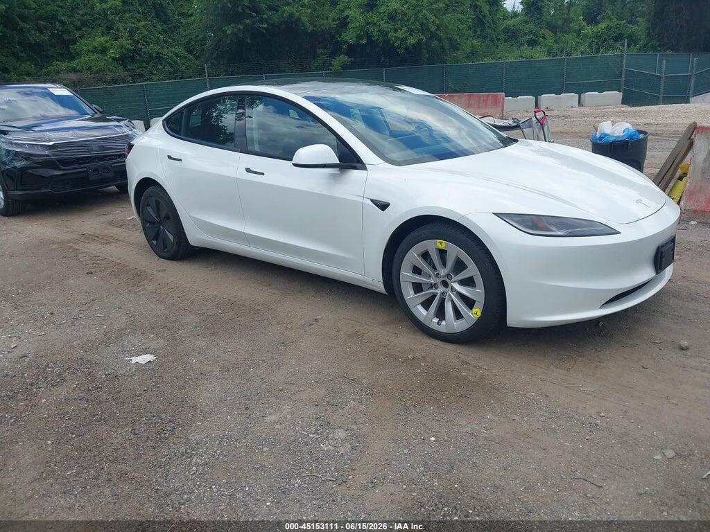 5YJ3E1EA4SF934737 2025 TESLA MODEL 3 photo no. 1