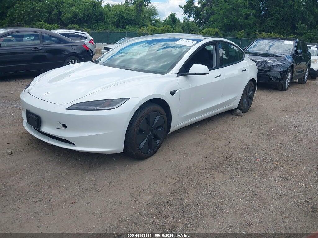 5YJ3E1EA4SF934737 2025 TESLA MODEL 3 photo no. 2