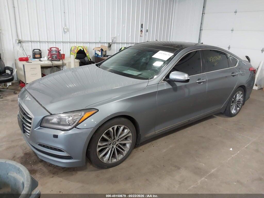 KMHGN4JEXFU091129 2015 HYUNDAI GENESIS photo no. 2