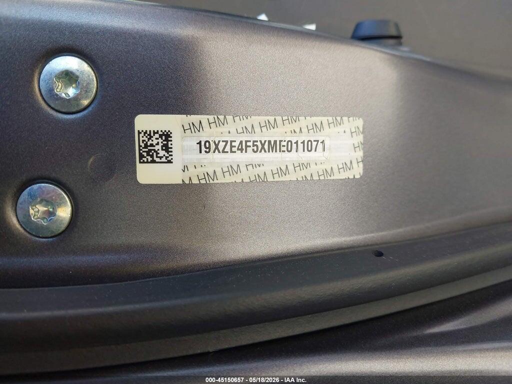 19XZE4F5XME011071 2021 HONDA INSIGHT photo no. 9