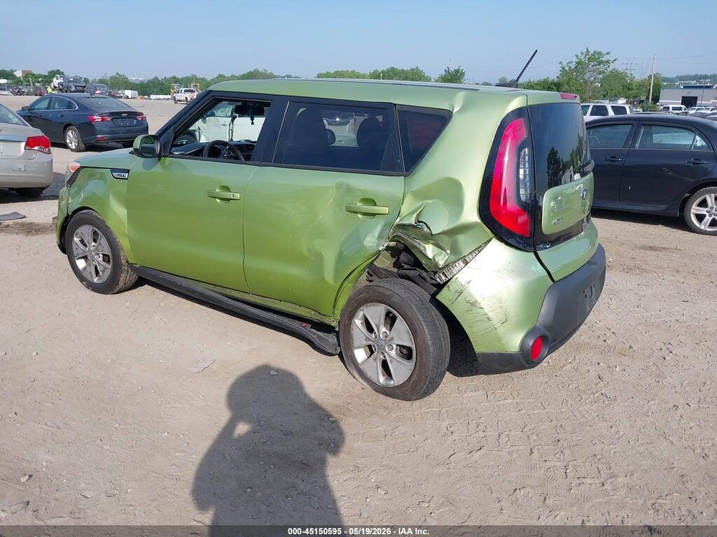 KNDJN2A21F7799031 2015 KIA SOUL photo no. 3