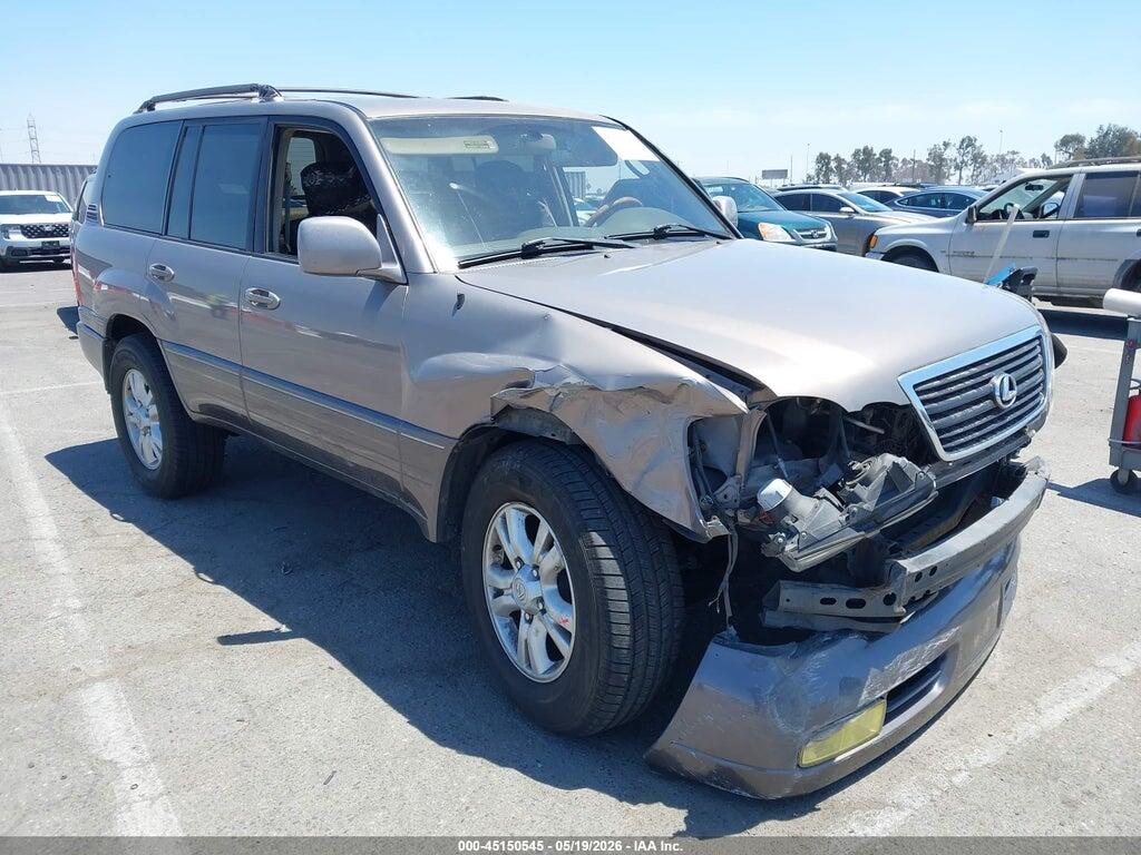 2000 LEXUS LX 470 JT6HT00W2Y0106502