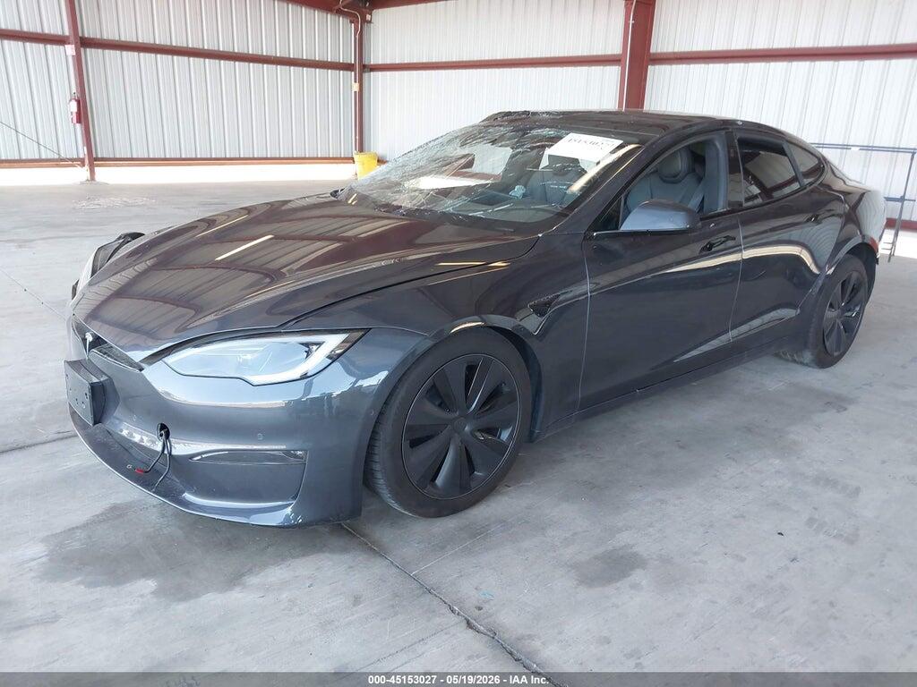 5YJSA1E66NF488386 2022 TESLA MODEL S photo no. 2