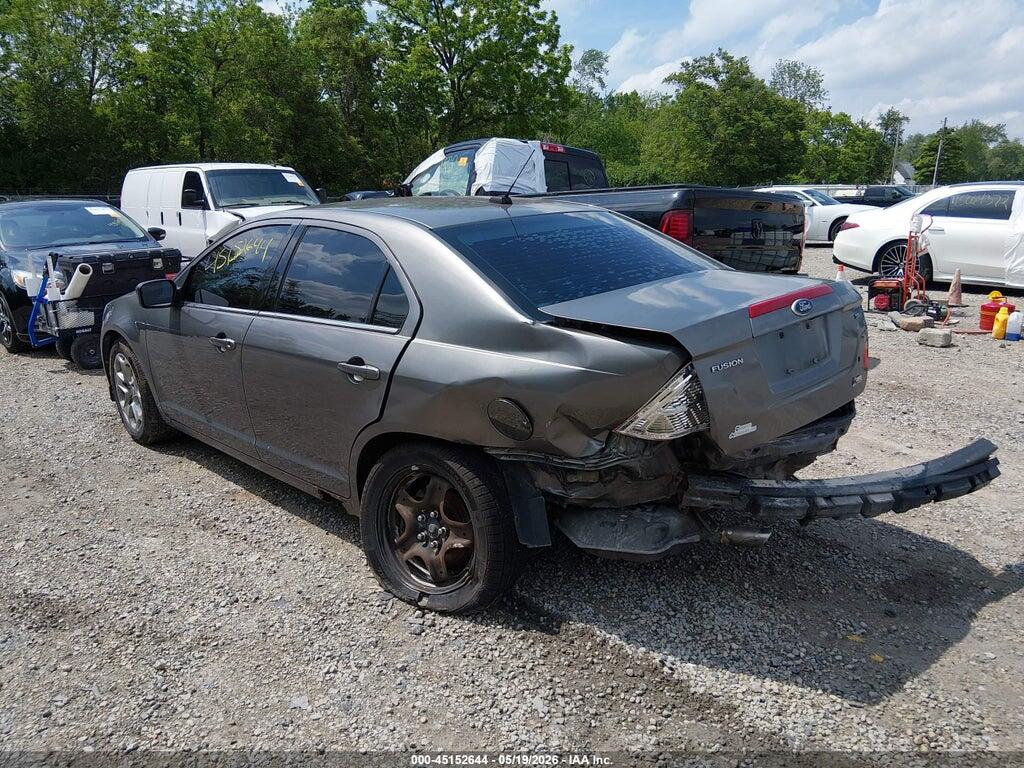 3FAHP0HG7AR357442 2010 FORD FUSION photo no. 3