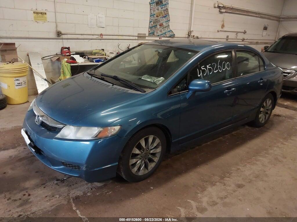 19XFA168X9E011957 2009 HONDA CIVIC photo no. 2