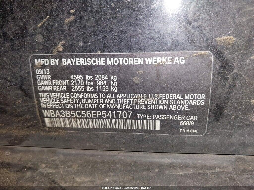 WBA3B5C56EP541707 2014 BMW 328I photo no. 9