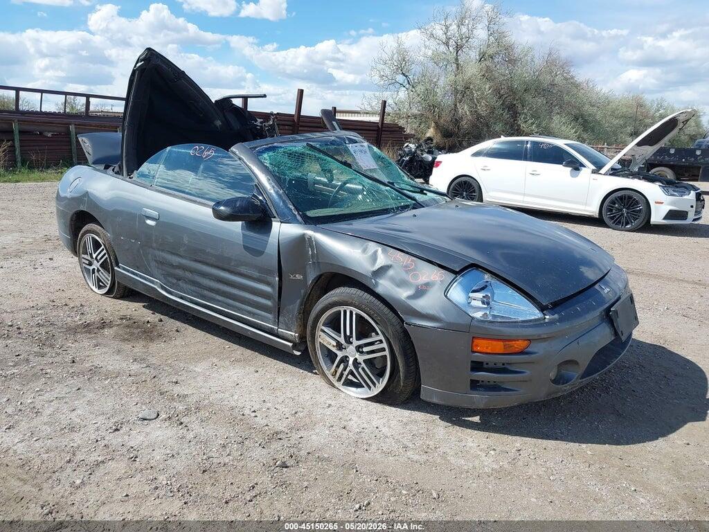 4A3AE75H63E171417 2003 MITSUBISHI ECLIPSE SPYDER photo no. 1