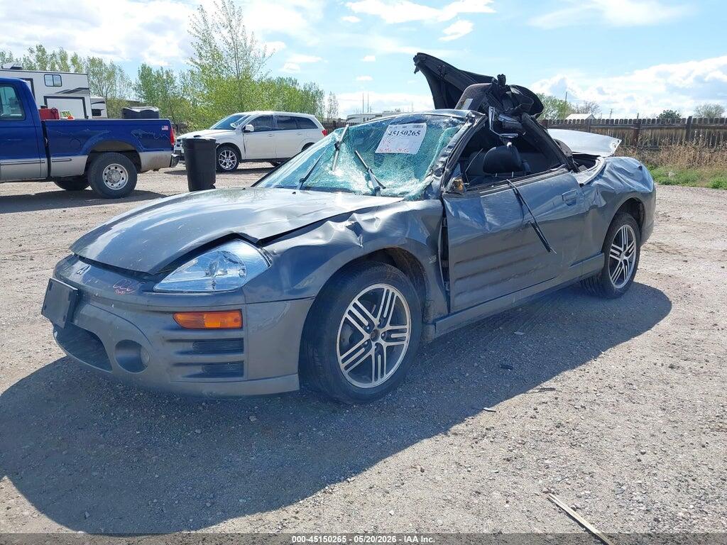 4A3AE75H63E171417 2003 MITSUBISHI ECLIPSE SPYDER photo no. 2