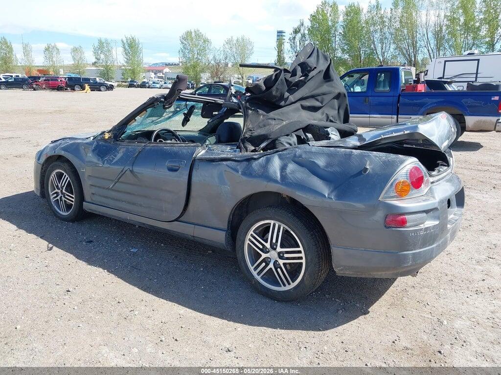 4A3AE75H63E171417 2003 MITSUBISHI ECLIPSE SPYDER photo no. 3